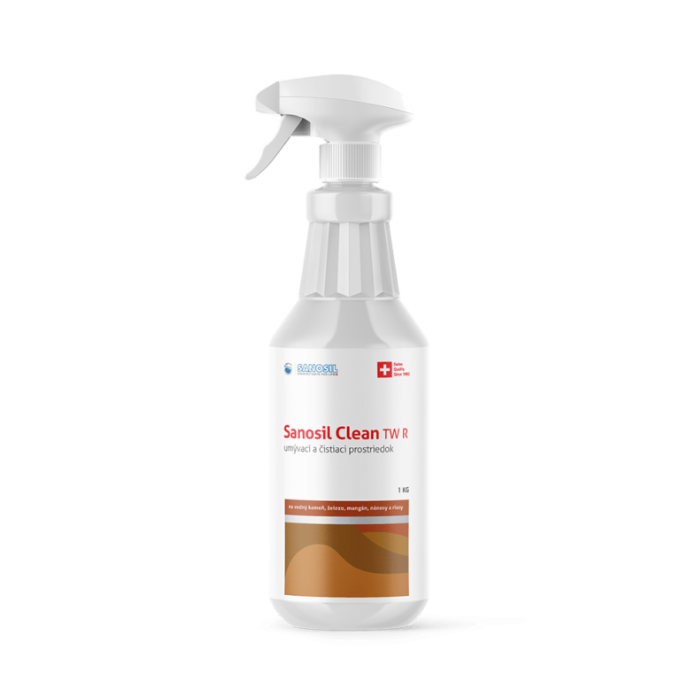 Sanosil Clean TW/R - odstraňovanie vodného kameňa, mangánu, železa, nánosov a rias.