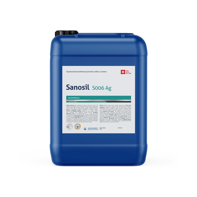Sanosil S006/DETECTAIR, balenie 5kg - Dezinfekcia športových potrieb,odevov a chovateľských potrieb proti proti vírusom, baktériám a plesni