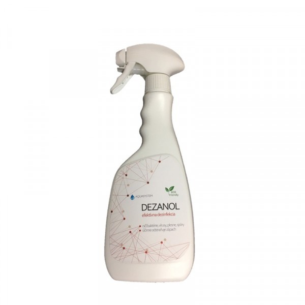 Dezanol - rozpračovač 500ml, bez chemických prvkov, nie je toxický, ani agresívny